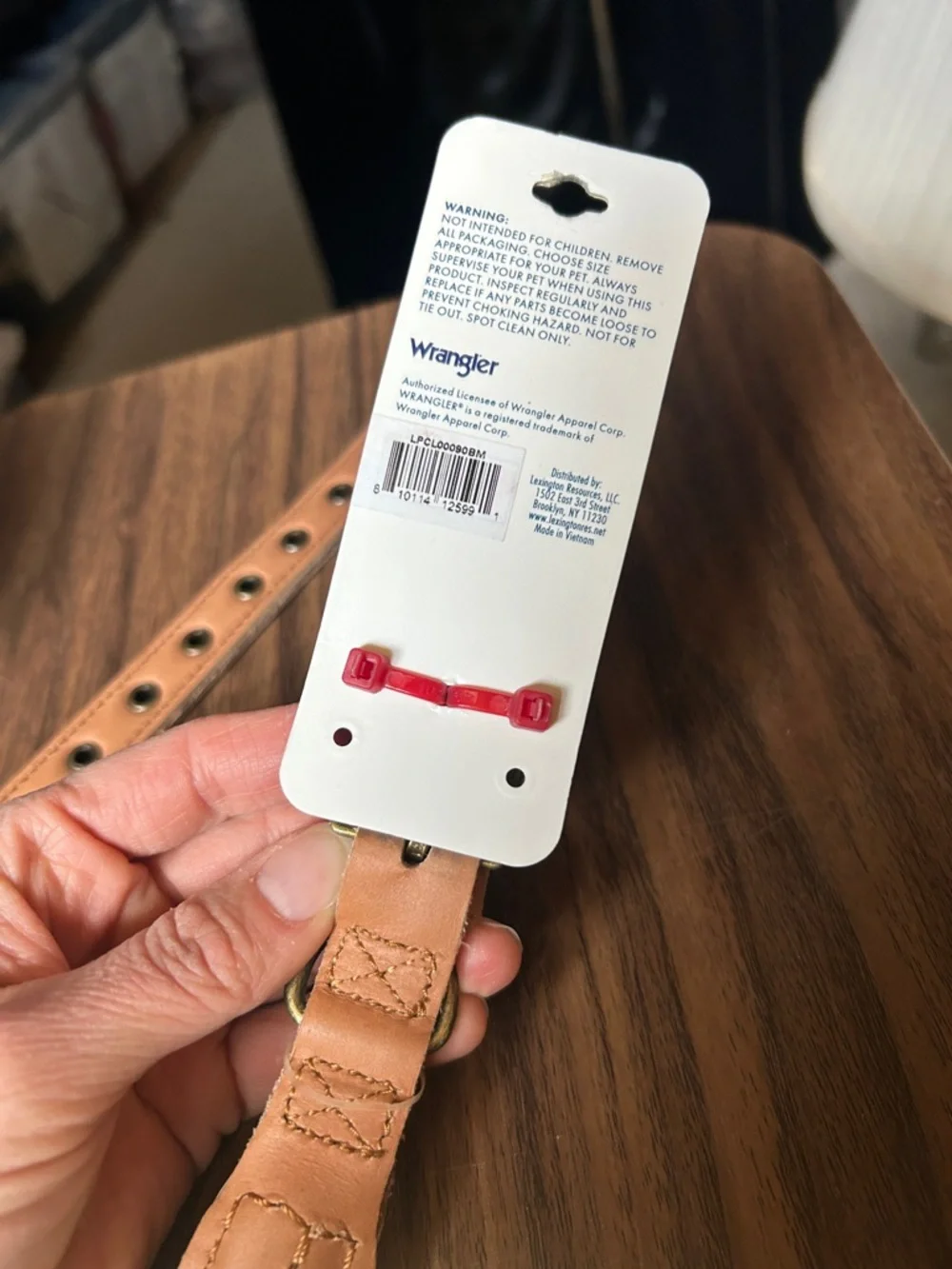 Wrangler tag brand new